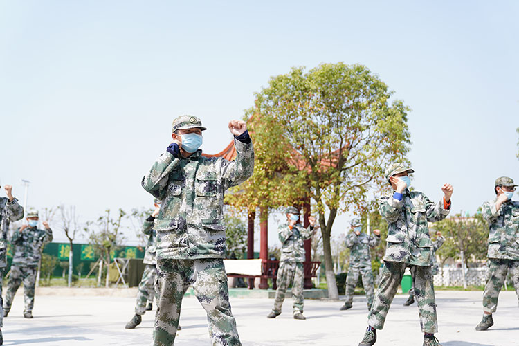 疫情期间军体拳课程
